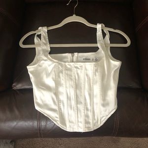 Missguided Corset White